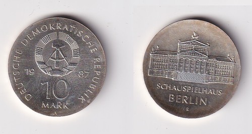 Moneta commemorativa rdt - moneta, 10