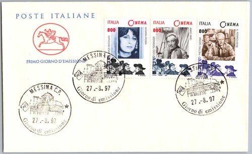 Italia fdc 1997 serie cinema - 1997,